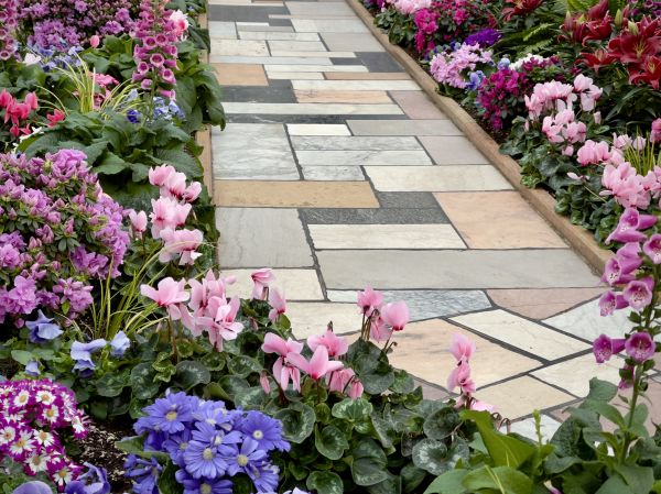 Garden Path Installation in Anacortes