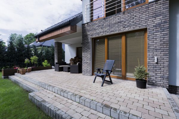 Backyard Paver Installation in Anacortes